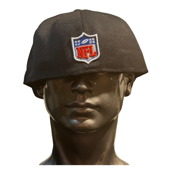 San Francisco 49ers New Era 59Fifty Fitted Cap Black Baseball Hat Classic Logo - Picture 3 of 5